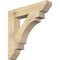 Ekena Millwork Merced Slat Rough Sawn Bracket, Douglas Fir, 6"W x 34"D x 34"H BKT06X34X34MRC06RDF - alternate 1